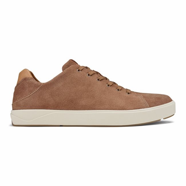 Olukai Men's Lae ahi LI Kala Sneaker - Tan US421-768